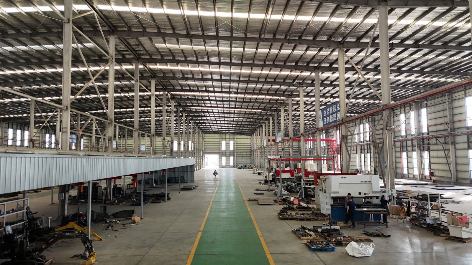 JEVOK production line panorama